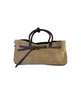 هانیران پلاس کیف جیر بند چرمی سه حلقه