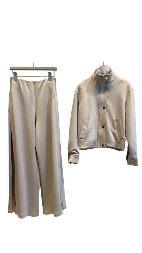 هانیران پلاس 504/02 ست بلوز و شلوار اویشو دکمه پرچی