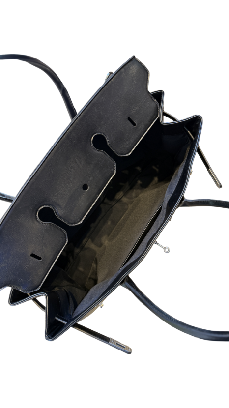 هانيران كيف بزرگ چرم زیپدار