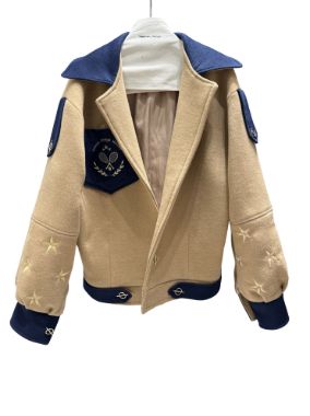 آرمیلا کت کشمیر کرم سرمه ای