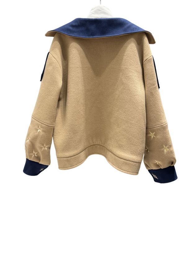 آرمیلا کت کشمیر کرم سرمه ای