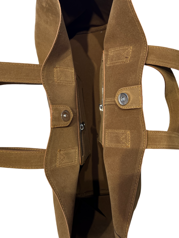 هانیران کیف بزرگ‌دسته جیر شتری