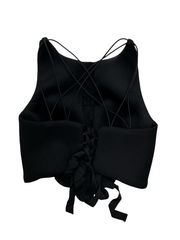 هوریا تاپ لاله واژگون مشکی