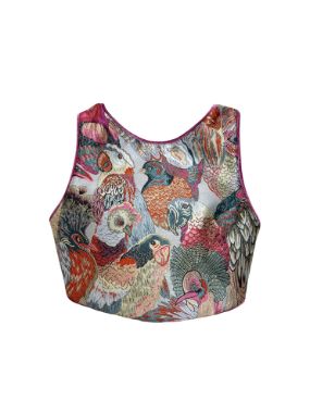 هوریا تاپ طوطی صورتی