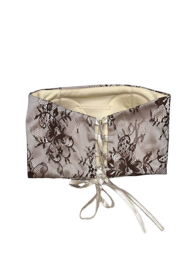 پونژه کراپ تاپ تور فرانسه قهوه ای