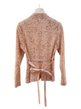 می ست بلوز دامن گیپور گلبهی