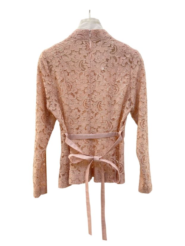 می ست بلوز دامن گیپور گلبهی