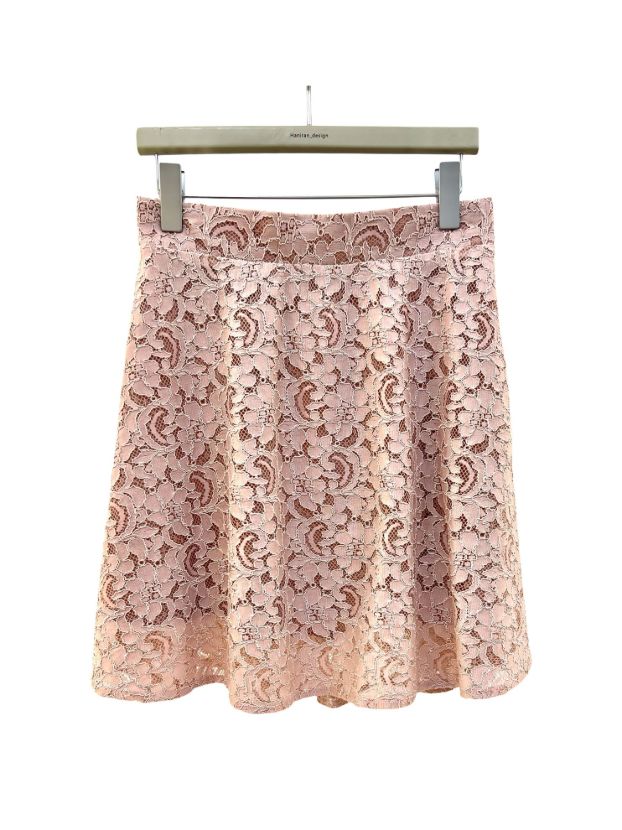 می ست بلوز دامن گیپور گلبهی