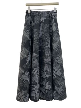 فالانژ دامن ژاکارد گل طرح دار