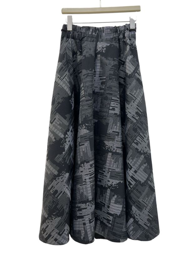 فالانژ دامن ژاکارد گل طرح دار