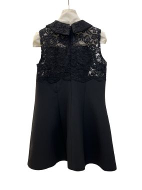 ساغر پیراهن مشکی دانتل مشکی