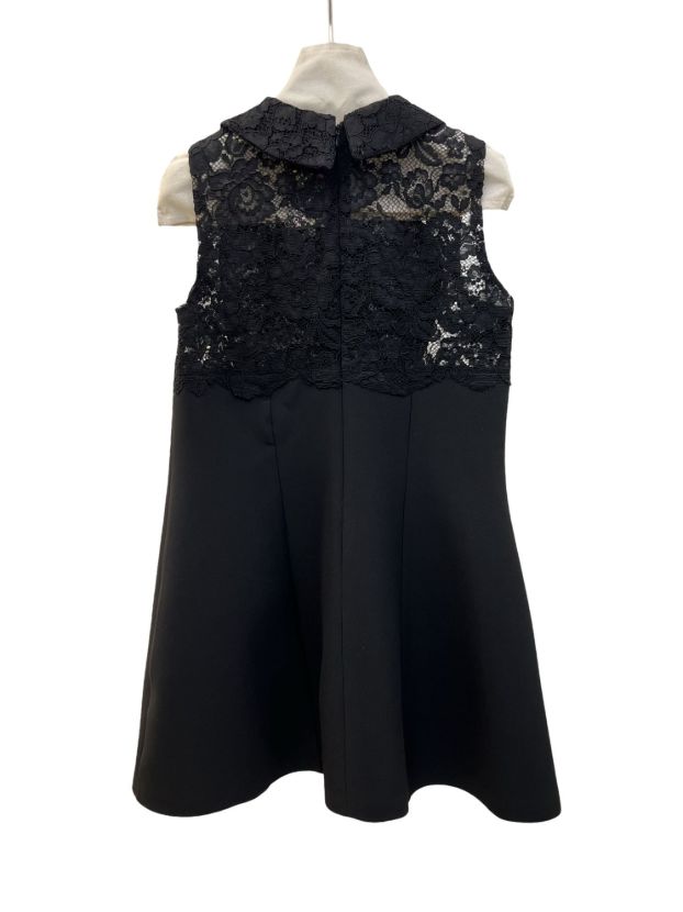 ساغر پیراهن مشکی دانتل مشکی