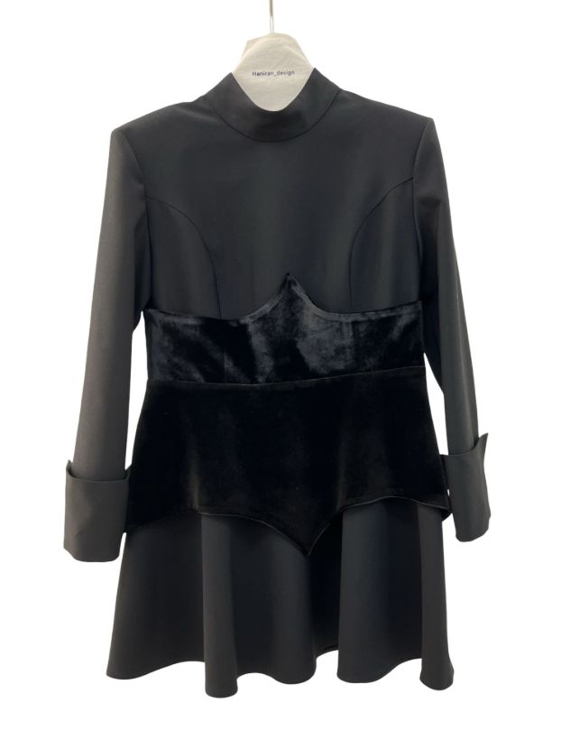 فالانژ پیراهن Belt مشکی