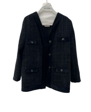 فالانژ کت شنل مخمل مشکی