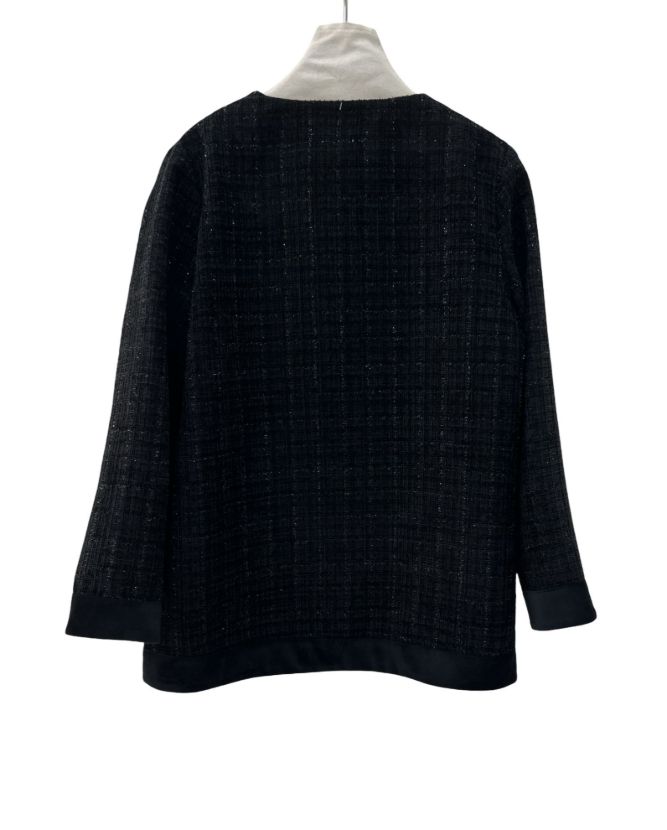 فالانژ کت شنل مخمل مشکی