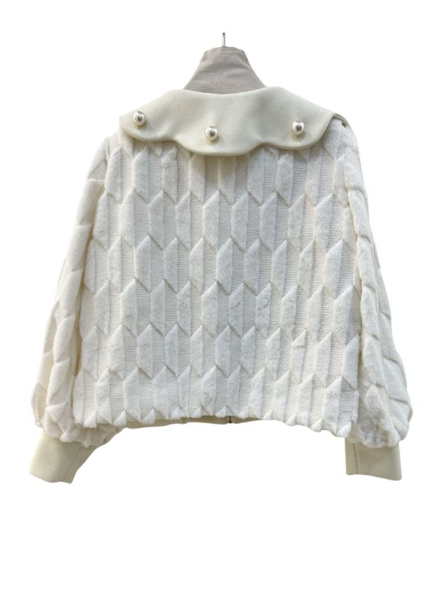 مژین کت خز مروارید درشت