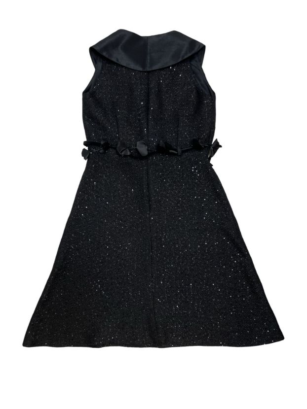 می پیراهن یقه آرشال شانل مشکی