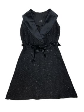 می پیراهن یقه آرشال شانل مشکی