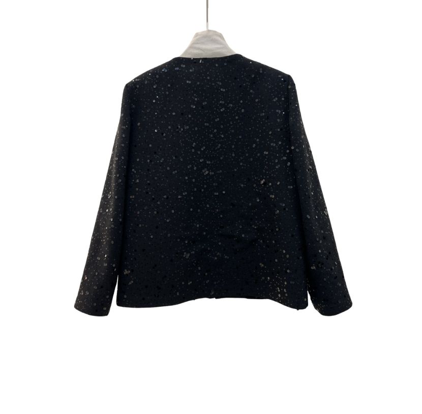 بیسادی کت پولکی مشکی