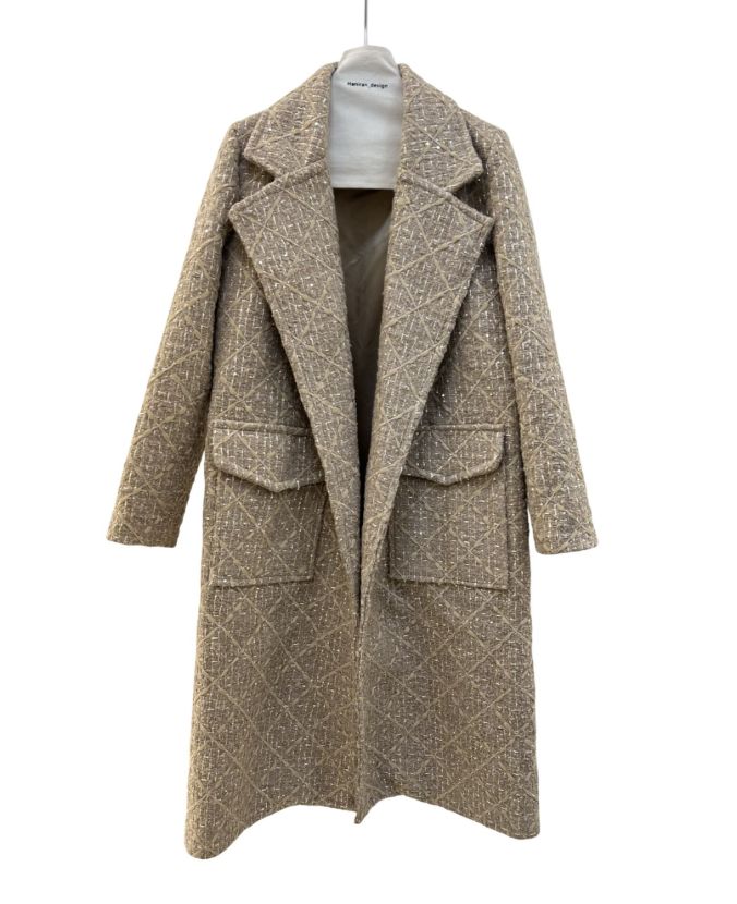 بیسادی پالتو بلند کرم