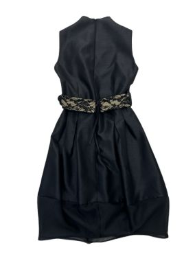 می پیراهن تافته خمره ای مشکی