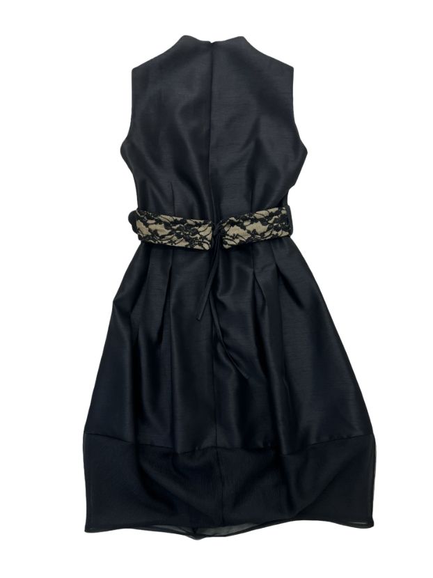 می پیراهن تافته خمره ای مشکی