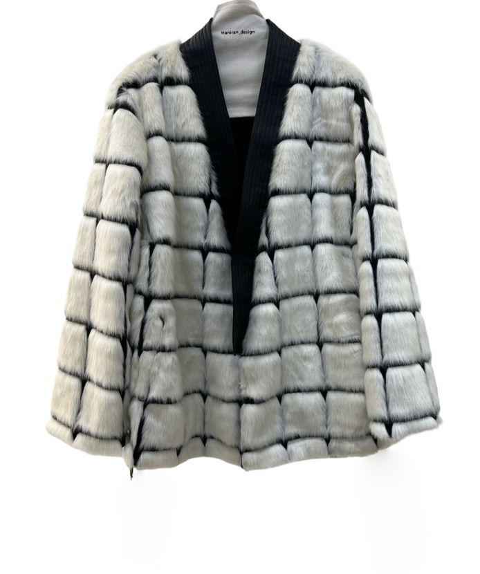 فالانژ کت fur square خز دار