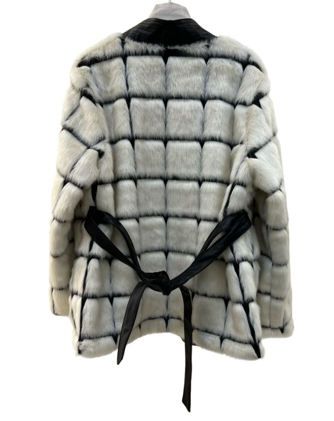 فالانژ کت fur square خز دار