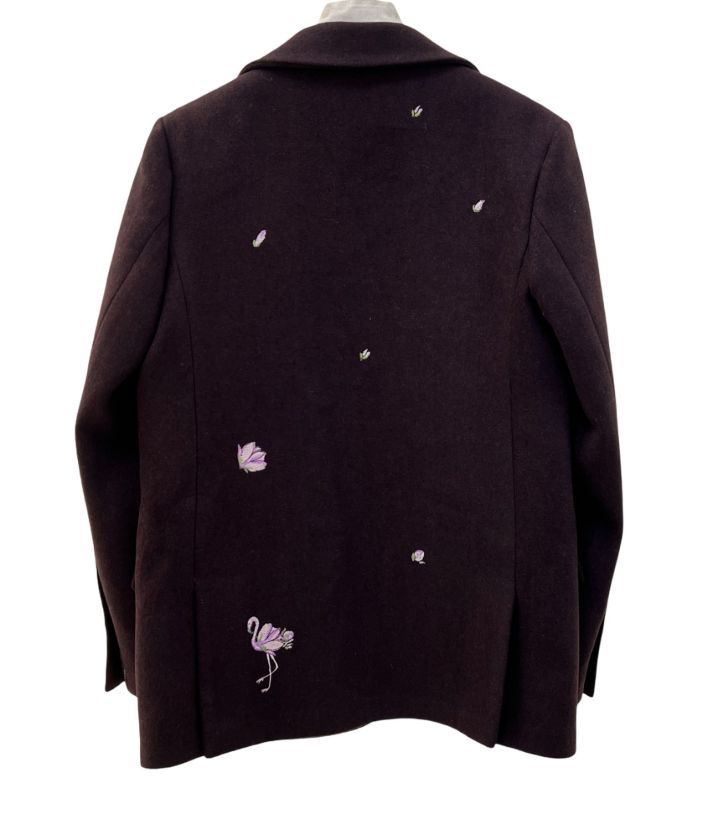 سدره کت فلامینگو بادمجانی