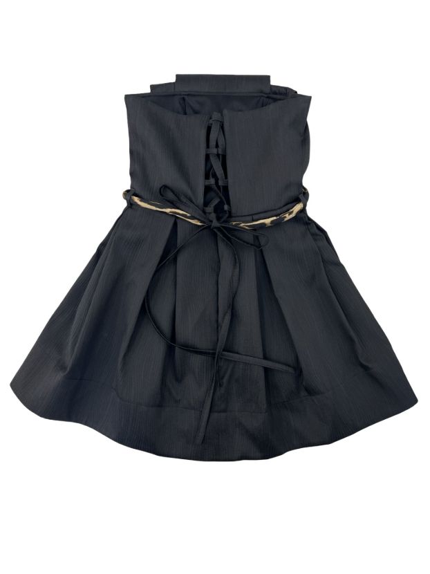 فالانژ دکلته ژاکارد مشکی