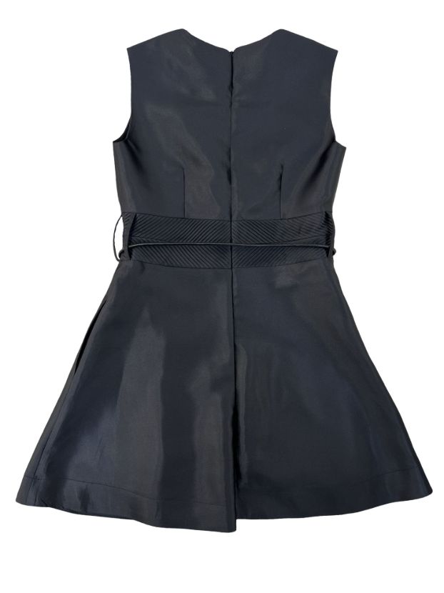 فالانژ پیراهن کمر پلیسه کوتاه مشکی