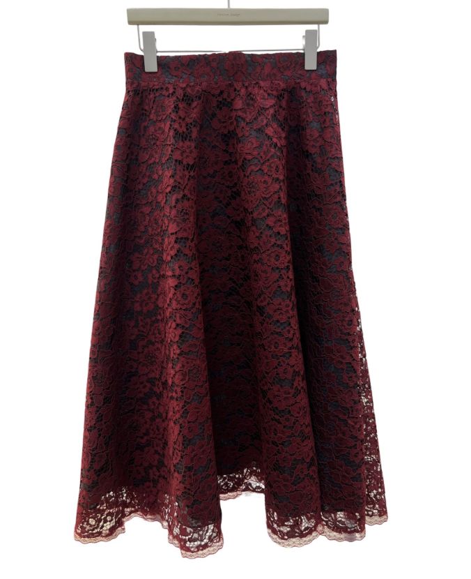 فلور کت و دامن گیپور مرواریددوزی