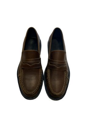 هانیران کفش کالج چرم قهوه ای