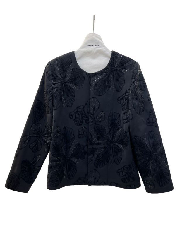 بیسادی کت حریر پلیسه مشکی