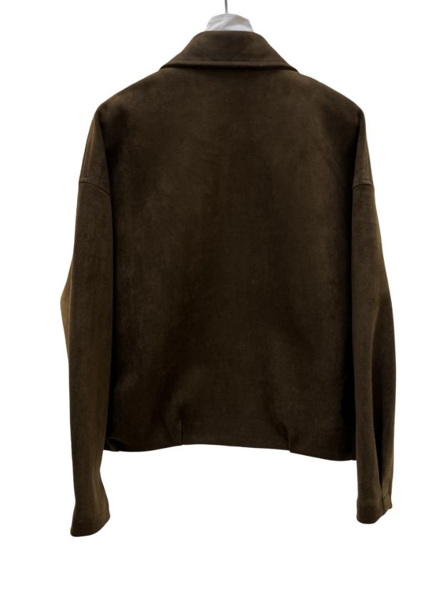 پونژه بامبر جکت قهوه ای crush