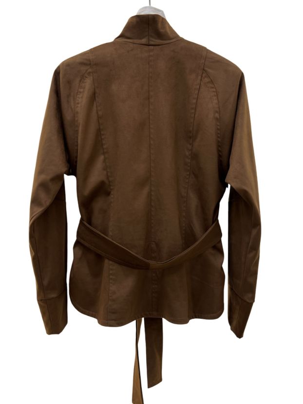 هانیران کت جیر تک دکمه قهوه ای